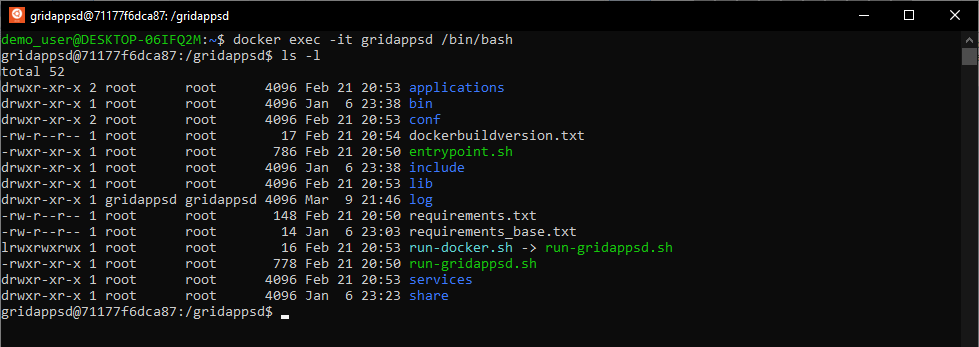 docker-ls
