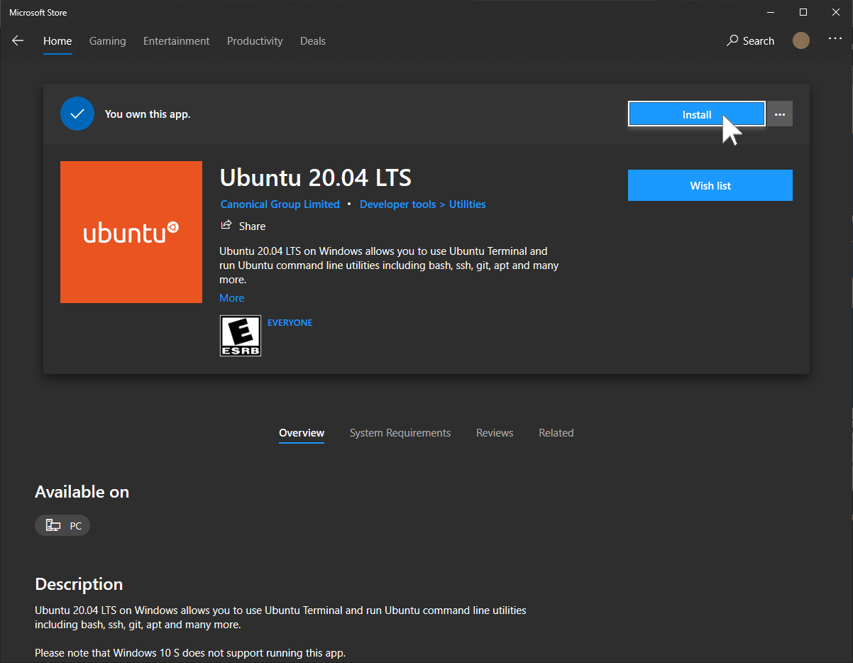 ubuntu-store